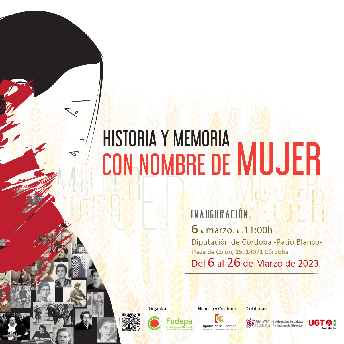 Inauguración de la exposición: "HISTORIA Y MEMORIA CON NOMBRE DE MUJER"