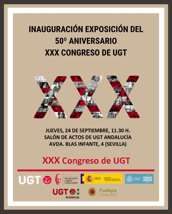 50.º aniversario del XXX Congreso de UGT